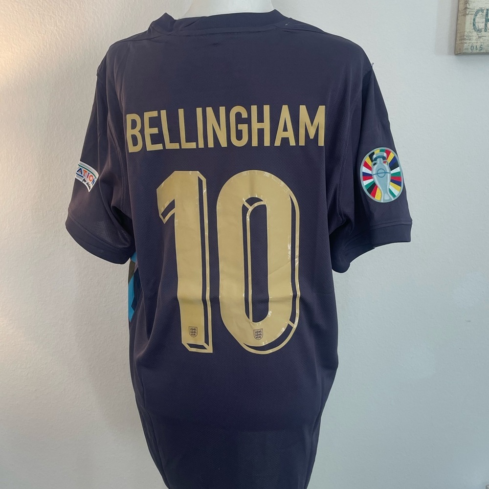 Jude Bellingham England Real Madrid Dortmund Soccer Football away Jersey 🏴󠁧󠁢󠁥󠁮󠁧󠁿
